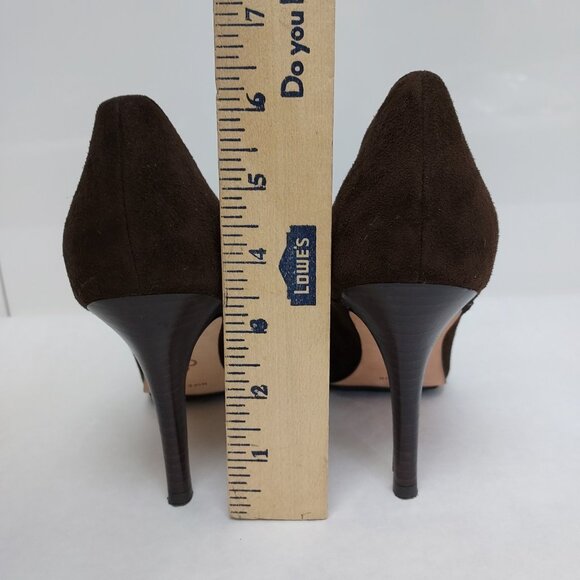 Cole Haan Air Talia Gore Heel Women's 8 B Brown Suede Stiletto Grip Sole Slip On - Picture 15 of 15